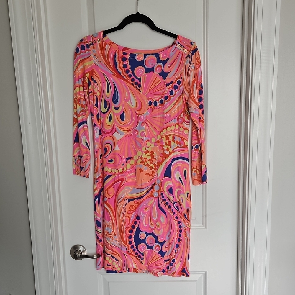 Lilly Pulitzer UPF 50+ Sophie Dress In Reef Retreat